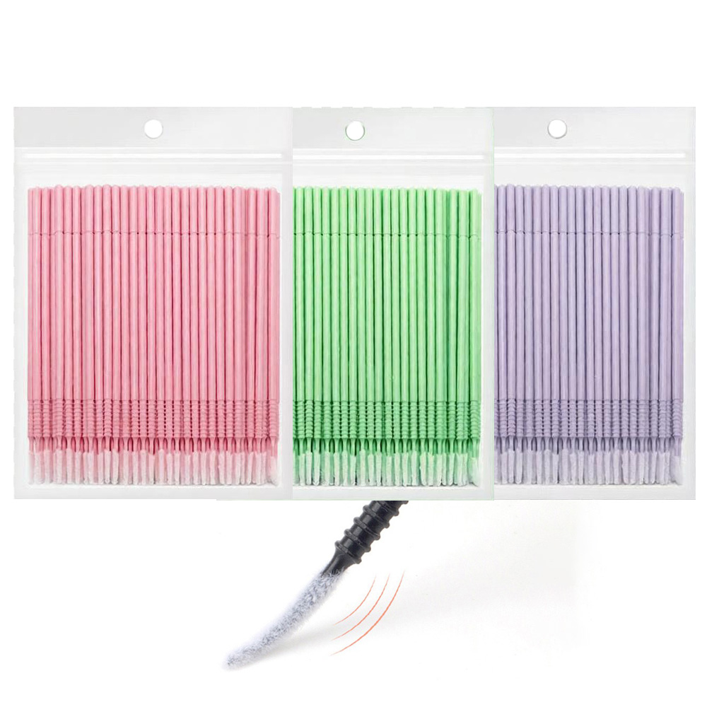 Eyelash Extension Last - 500 adet Kirpik Uzatma Temizleme Çubukları
