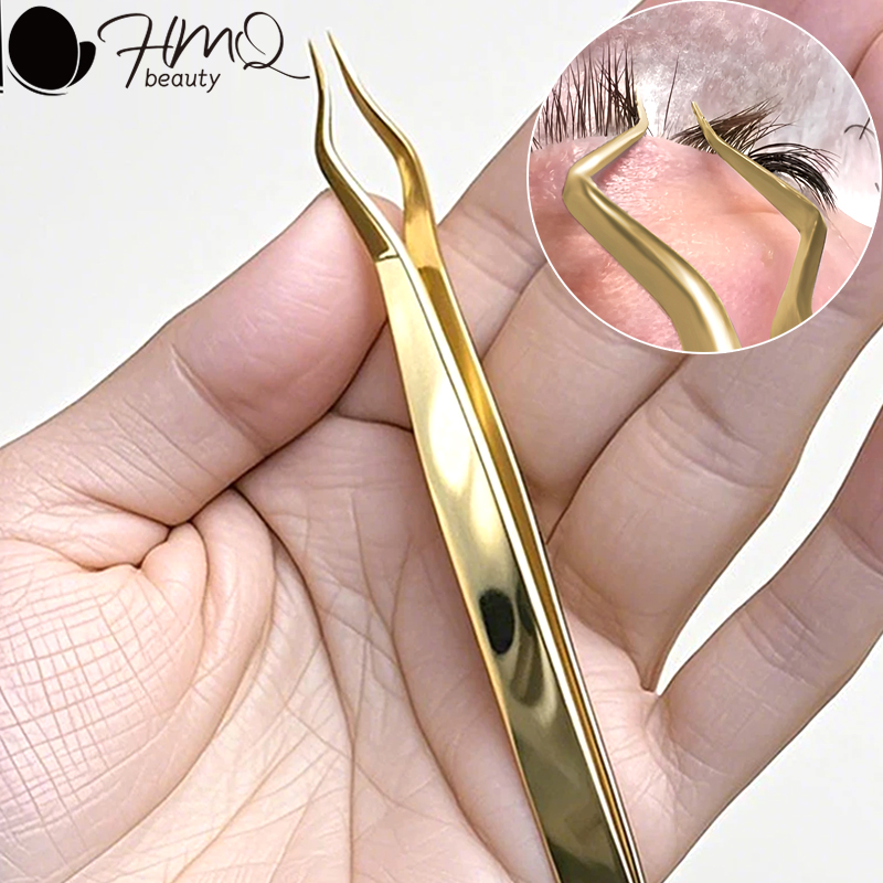 Isolation Tweezer Curved - 5/1 adet Yeni Paslanmaz Çelik İzolasyon