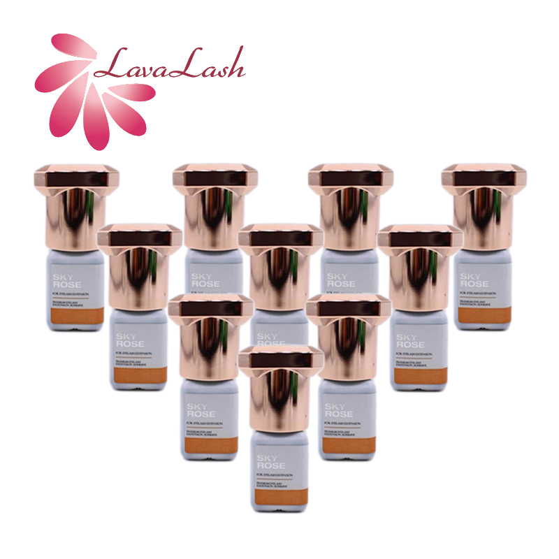 Eyelash Extension Korea - 2/5/10 şişeler gökyüzü gül tutkal kirpik