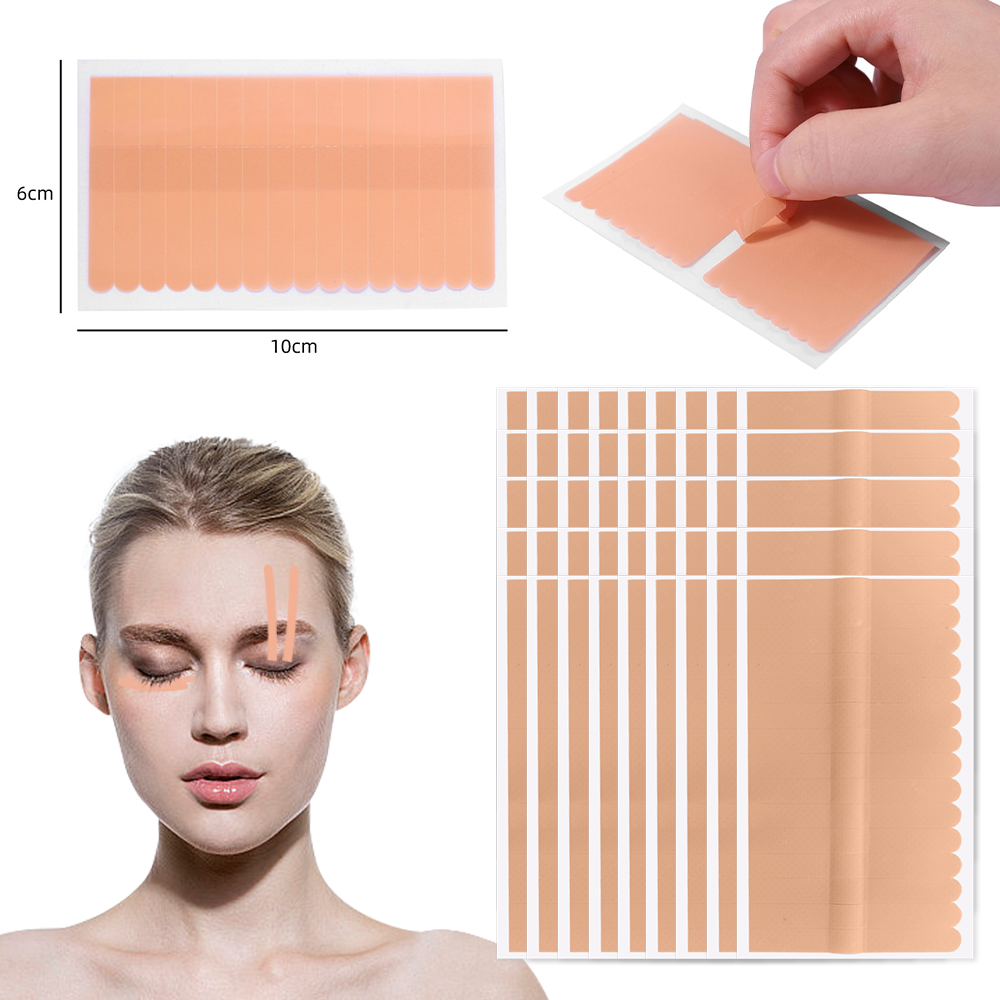 Eyelash Extension Guide - 10/20 adet kirpik bandı dokunmamış mikro