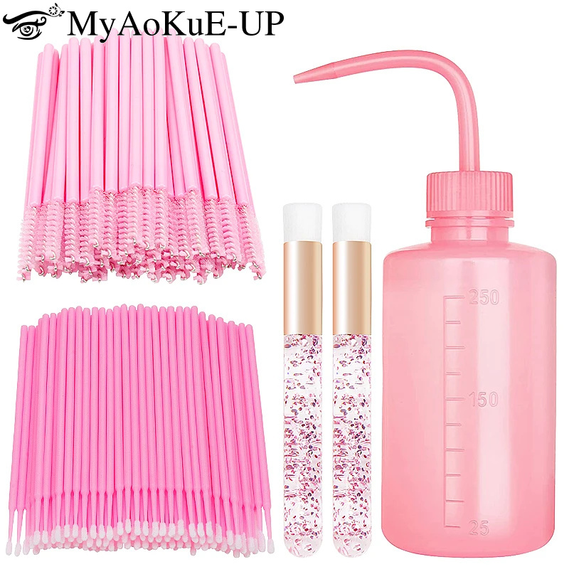 Eyelash Extension Wash - 153 adet/takım Kirpik Uzatma Malzemeleri Kiti