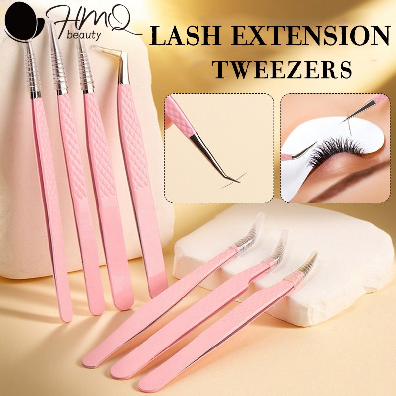 Isolation Tweezer Curved - Yüksek Hassasiyetli Fiber Uçlu Kirpik Uzatma