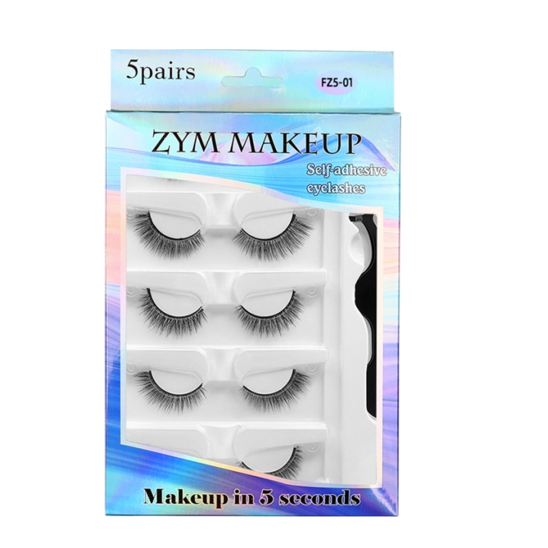 5 ÇİFT Yapıştırıcısız Takma Ki - Sensitive Lash Glue incelemesi ve fiyatı