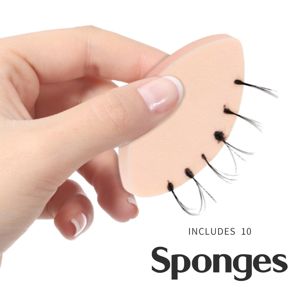 100 adet Yumuşak Sünger Yanlış - Eyelash Extension Guide incelemesi ve fiyatı