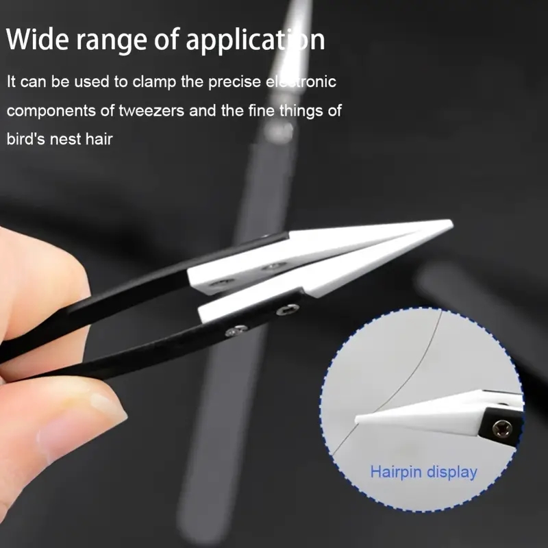 Seramik antistatik cımbız, end - Isolation Tweezer Curved incelemesi ve fiyatı