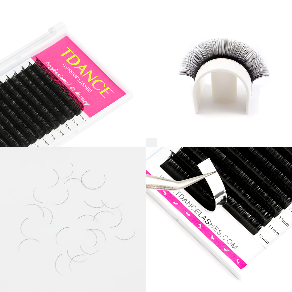 TDANCE Kirpik Uzatma 16 Satırl - Eyelash Extension Korea incelemesi ve fiyatı