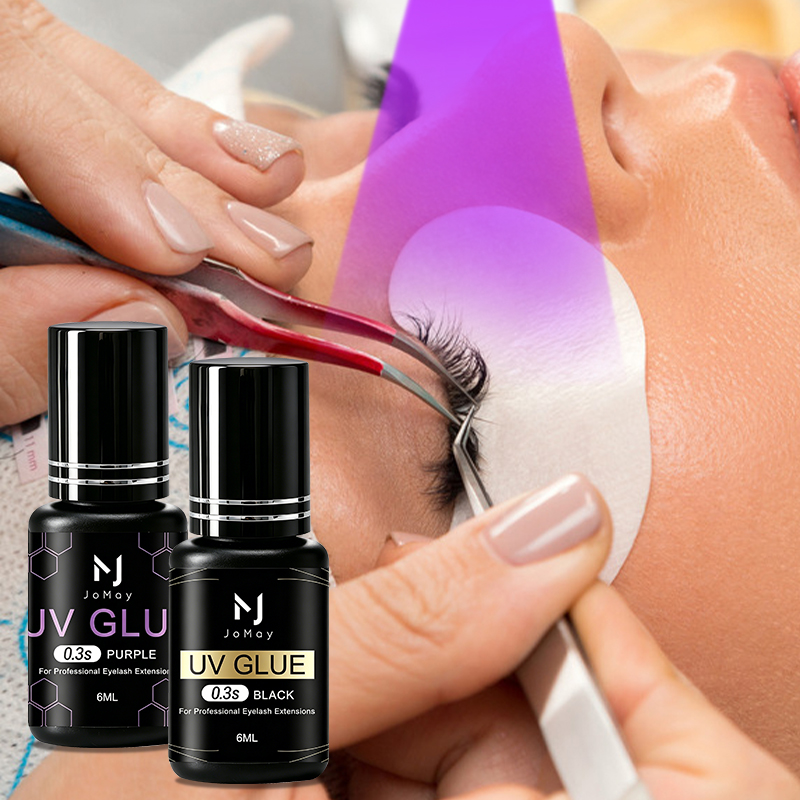 JOMAY Siyah Şeffaf Mor UV Kirp - Sensitive Lash Glue incelemesi ve fiyatı