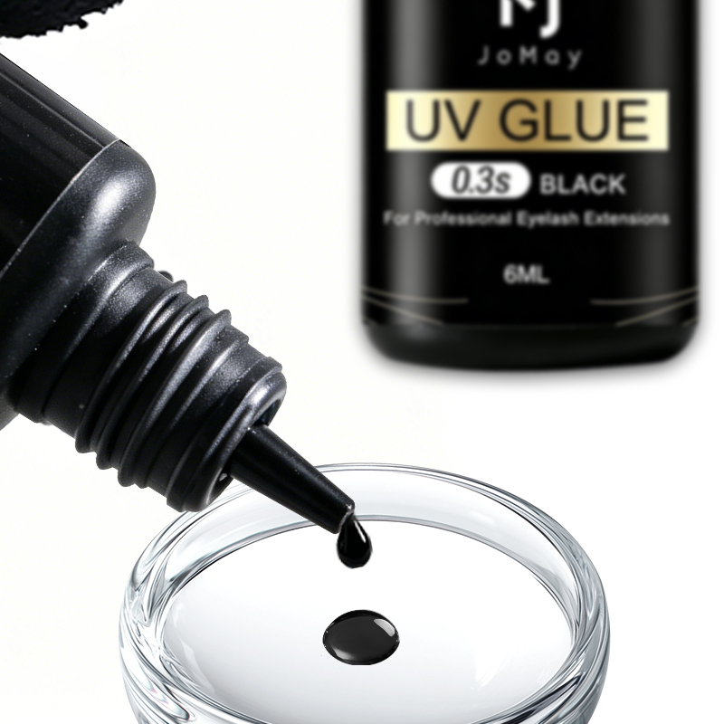 JOMAY Siyah Şeffaf Mor UV Kirp - Sensitive Lash Glue incelemesi ve fiyatı
