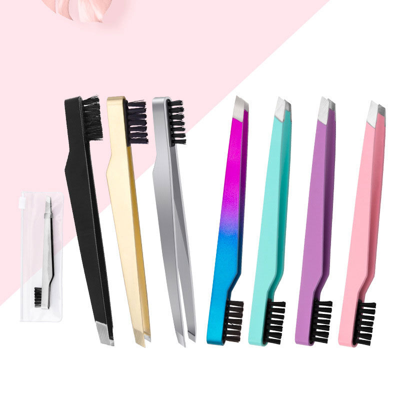 Fırça ile 1 adet paslanmaz çel - Eyelash Extension For No Eyelid incelemesi ve fiyatı