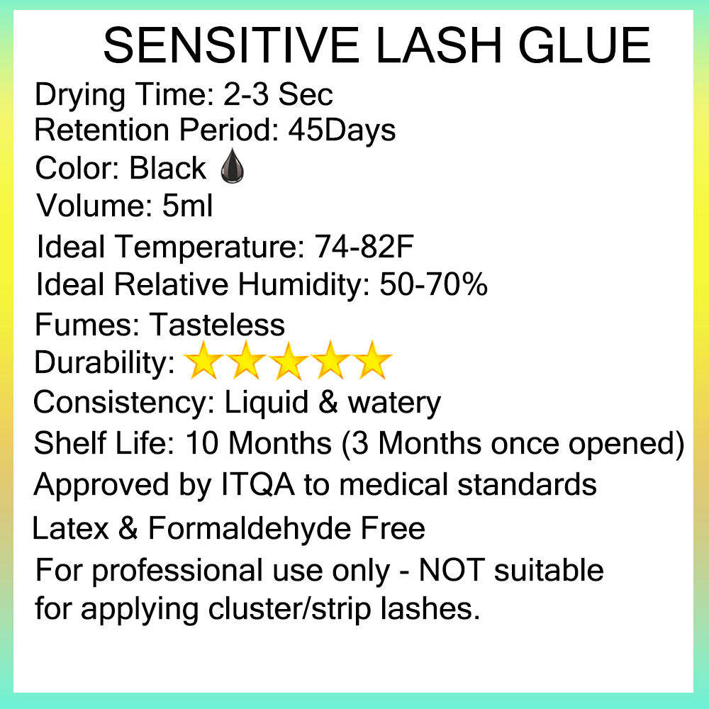 KODIES jel hassas göz kirpik y - Sensitive Lash Glue incelemesi ve fiyatı