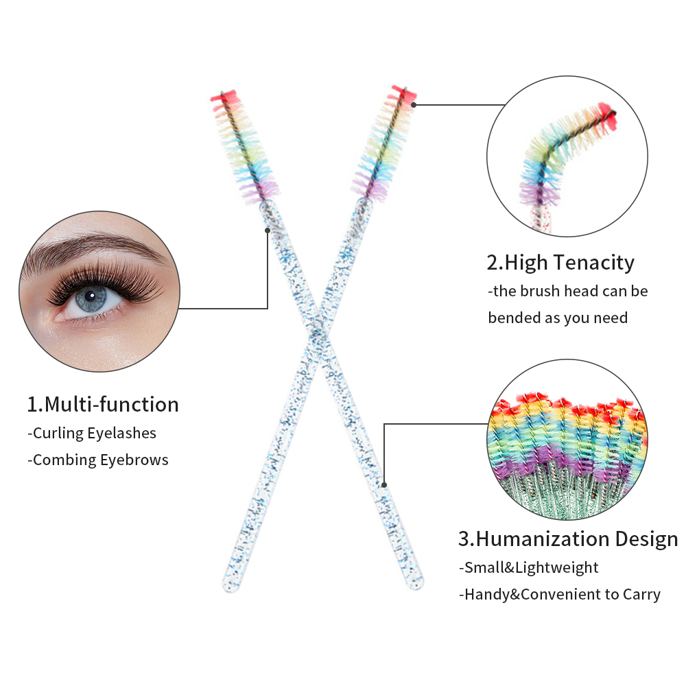 50 adet gökkuşağı kristal kirp - Eyelash Extension Guide incelemesi ve fiyatı
