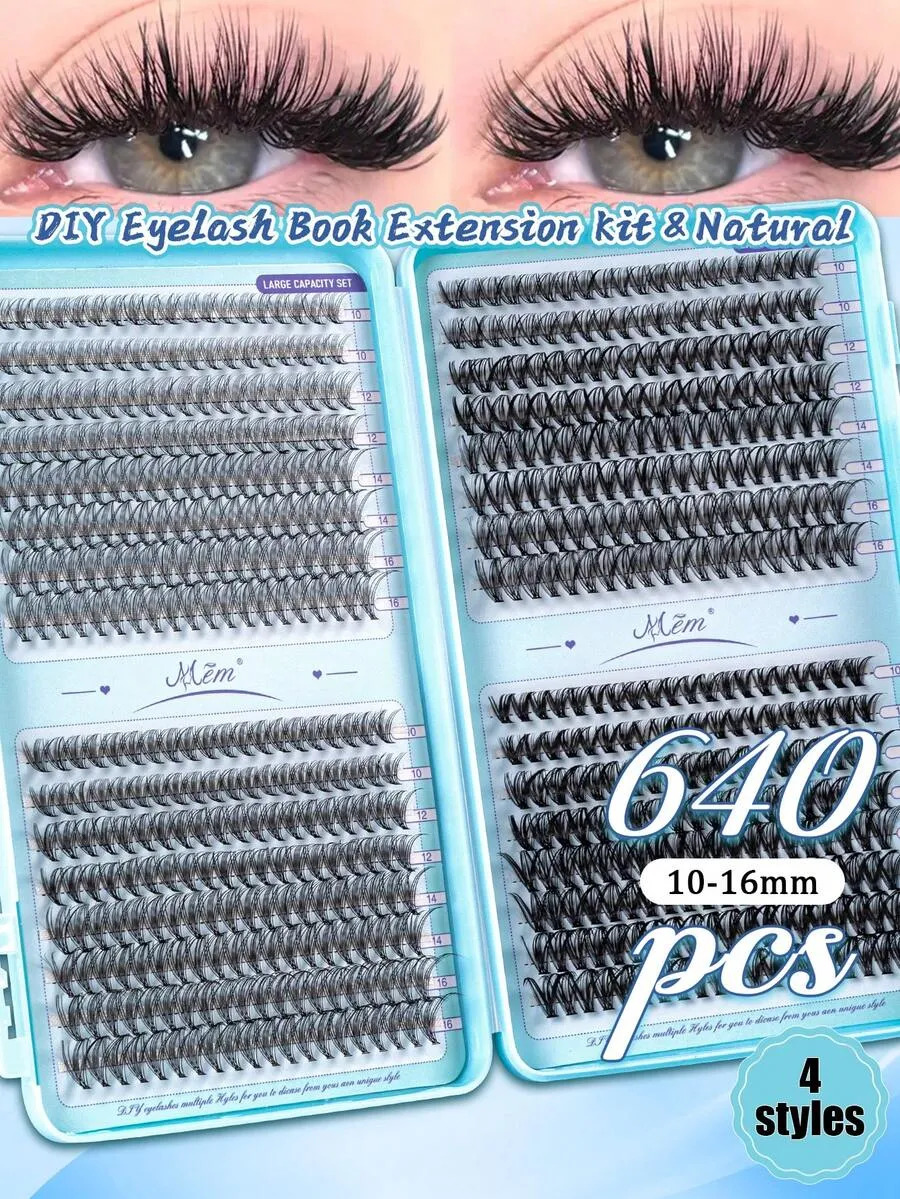 640 adet Karışık 10D-60D Kirpi - Eyelash Extension Volume incelemesi ve fiyatı