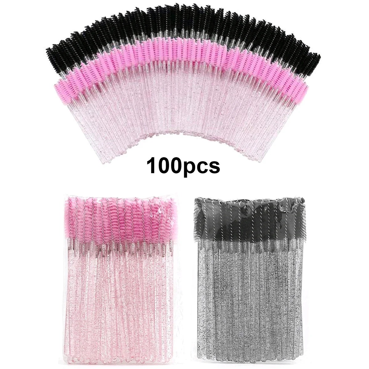 Toptan 100 ADET Maskara Spooli - Eyelash Extension Guide incelemesi ve fiyatı