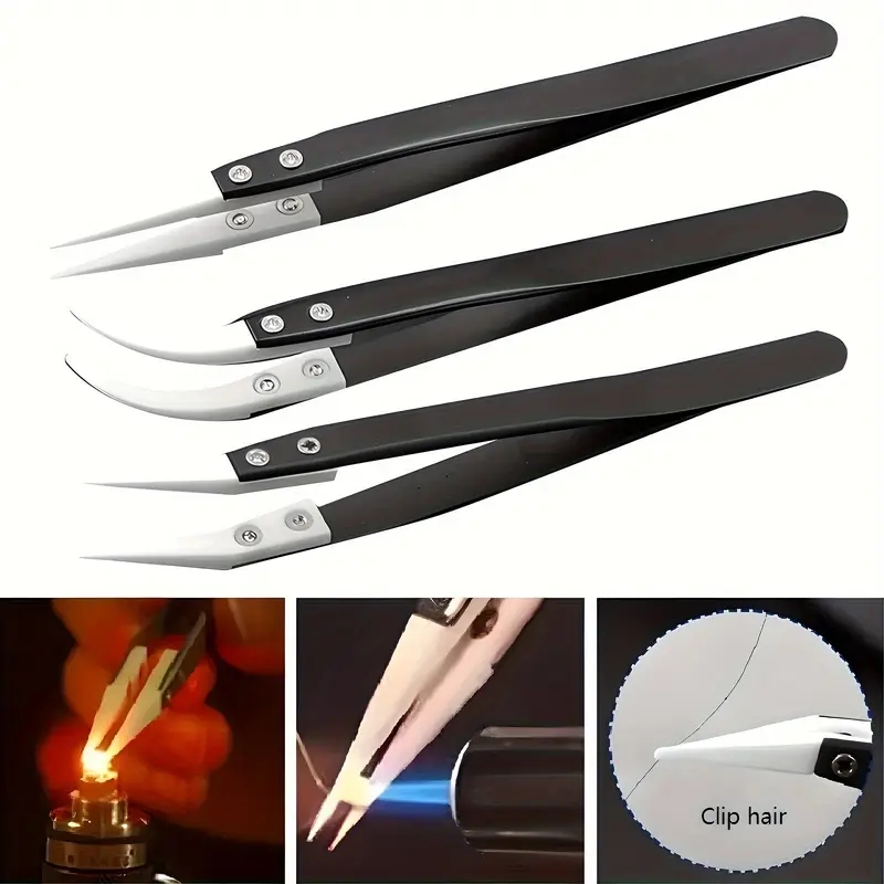 Seramik Antistatik Cımbız, End - Isolation Tweezer Curved incelemesi ve fiyatı