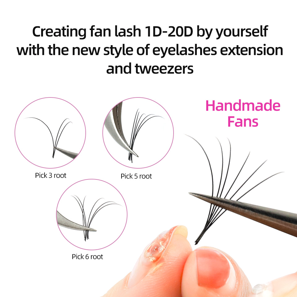 RUJADE 5 kılıfları/Lot yanlış  - Eyelash Extension Russian Volume incelemesi ve fiyatı
