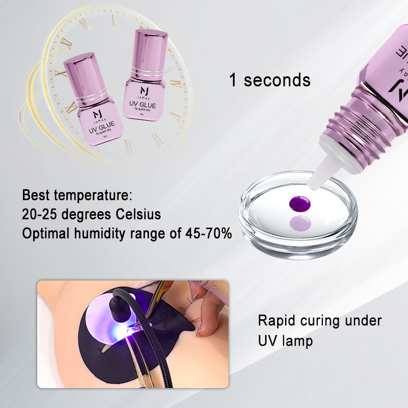 JOMAY 3 Şişe Hızlı Kuruyan UV  - Sensitive Lash Glue incelemesi ve fiyatı