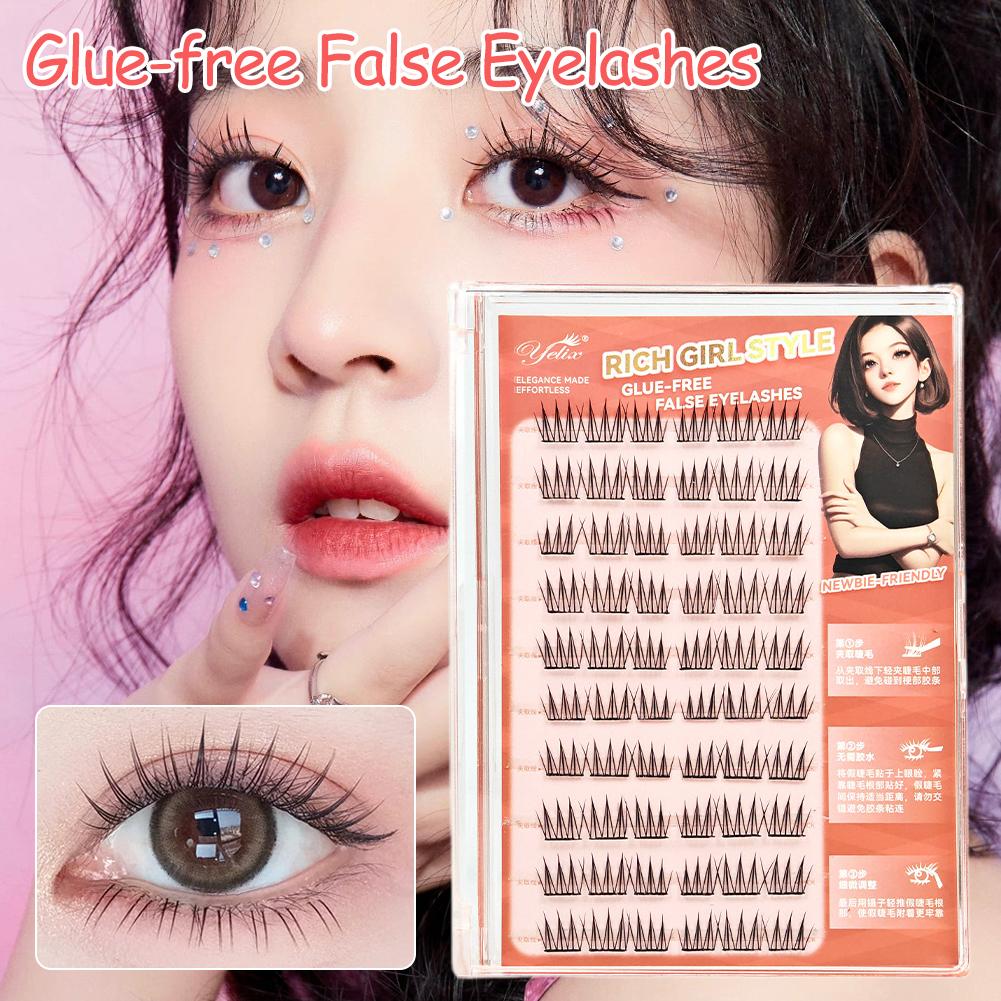 Kore yapışkansız takma kirpikl - Eyelash Extension Korea incelemesi ve fiyatı